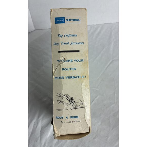Sears Craftsman Router Template Set 9-25182 Vintage Complete - Made in USA - Picture 2 of 6